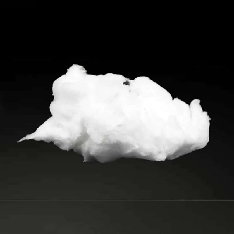 Керамическое волокно для выдувания сыпучих материалов